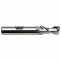 Sowa High Performance Cutting Tools 14 Dia x 38 Shank 2Flute Regular Length HSS End Mill For Aluminum 103506